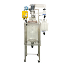 Customized Safety And Explosion Protection 50L Industrial Chemical Equipment Jacketed Glass Reactor